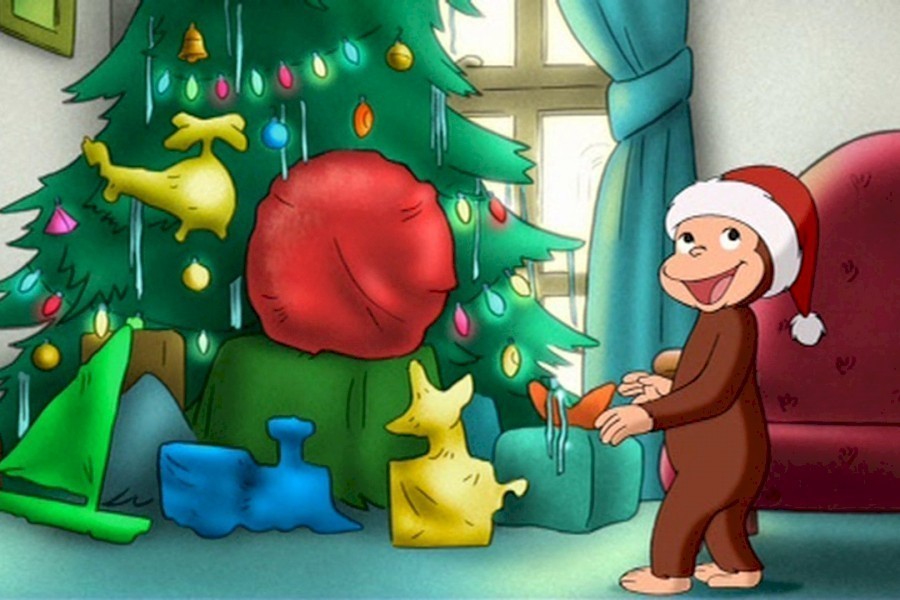 Curious George: A Very Monkey Christmas image