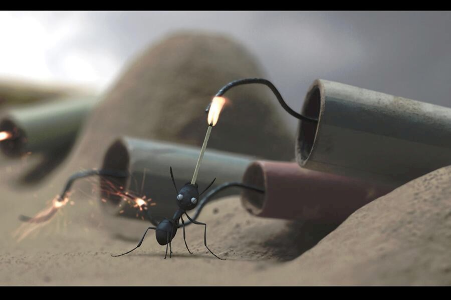 Minuscule en de mierenvallei image