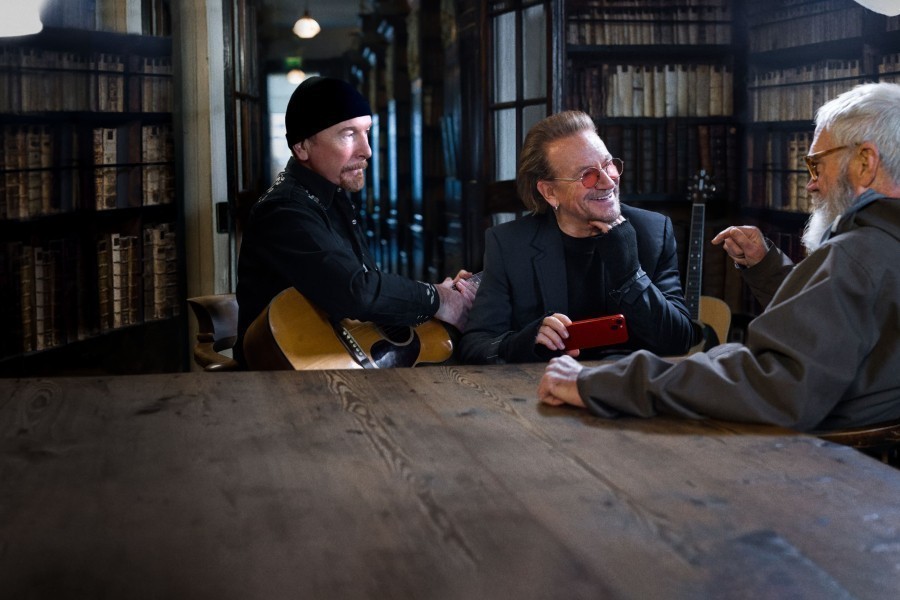 Bono & The Edge: A Sort of Homecoming with Dave Letterman image